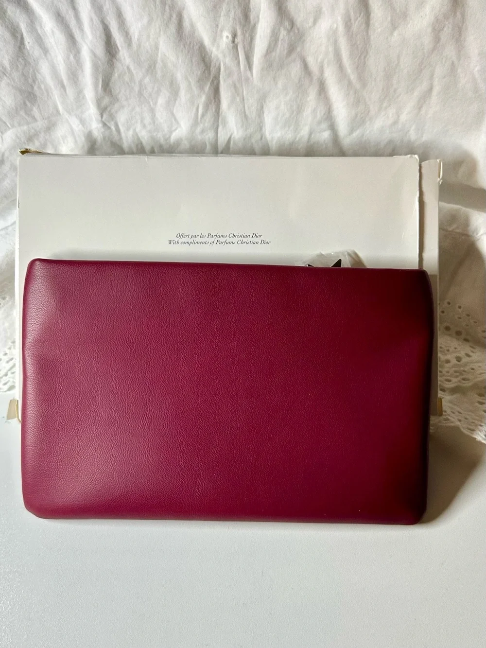 Dior sleek clutch